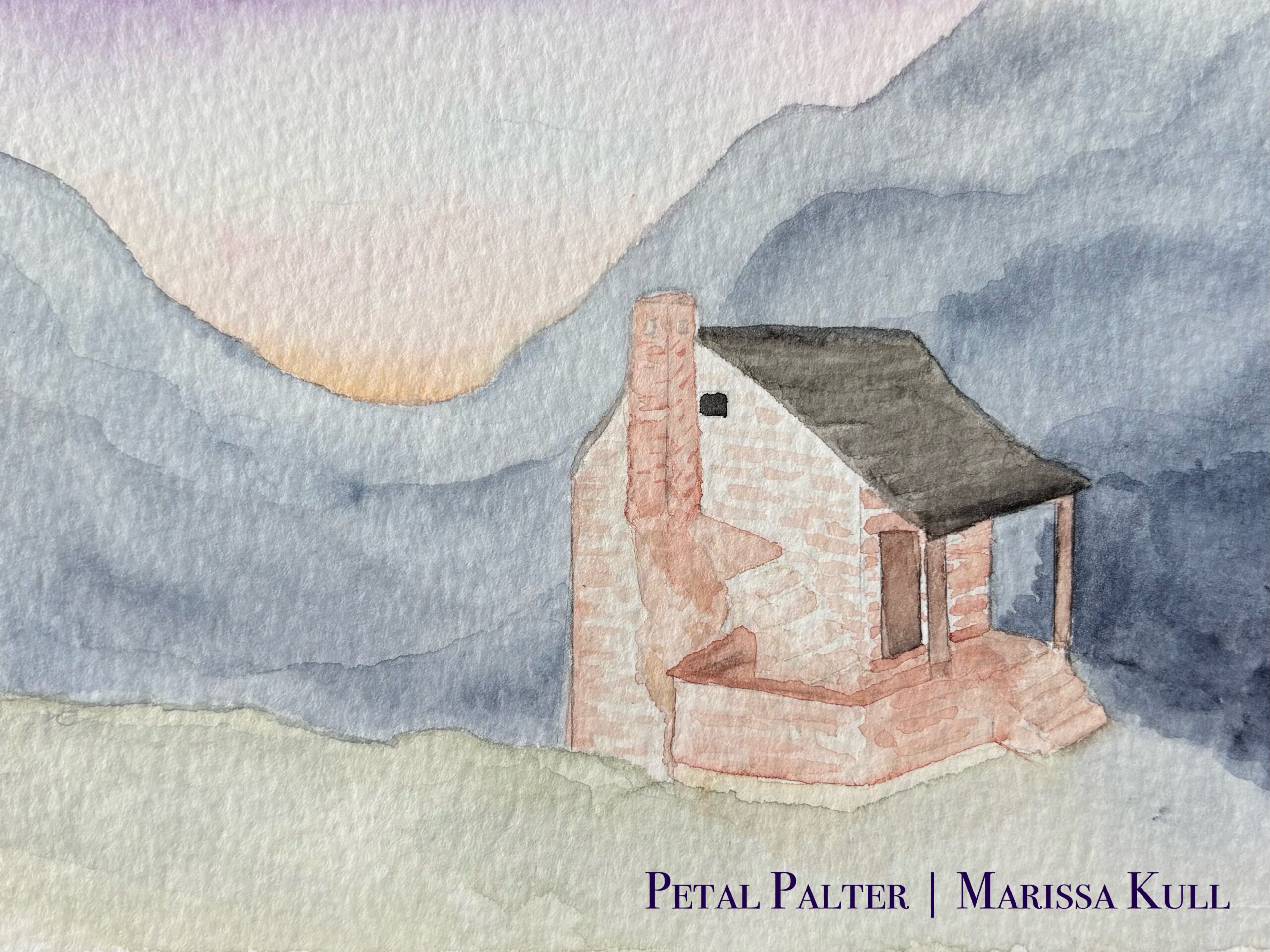 Small cottage in the mountains.