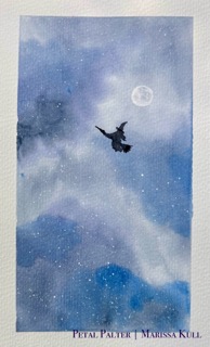 Witch in the sky.