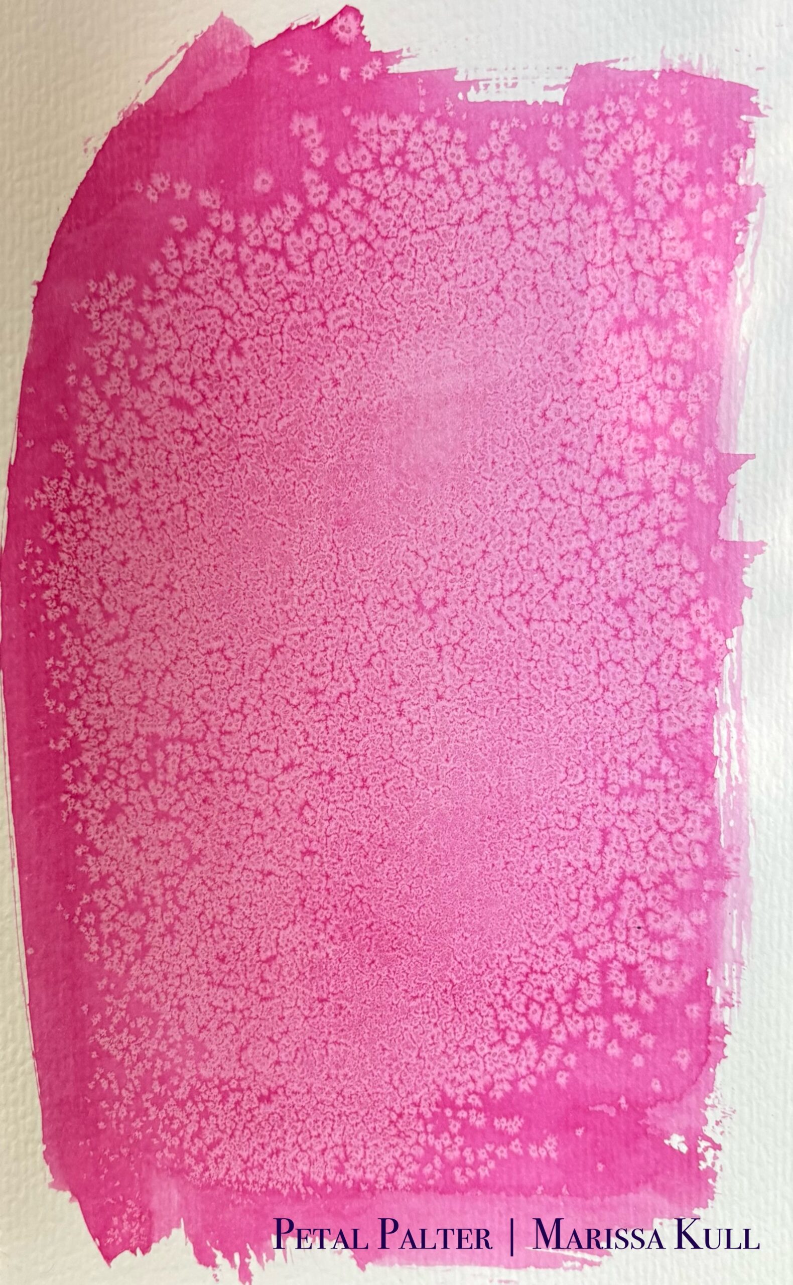 Broad area of textured pink